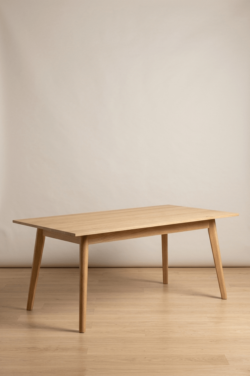 Odense Konik Ayak Masif Çam Yemek Masası - Atelier İstanbul