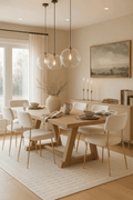 Premium Masif Meşe Yemek Masası - 175x90 cm | Atelier Istanbul - Atelier İstanbul