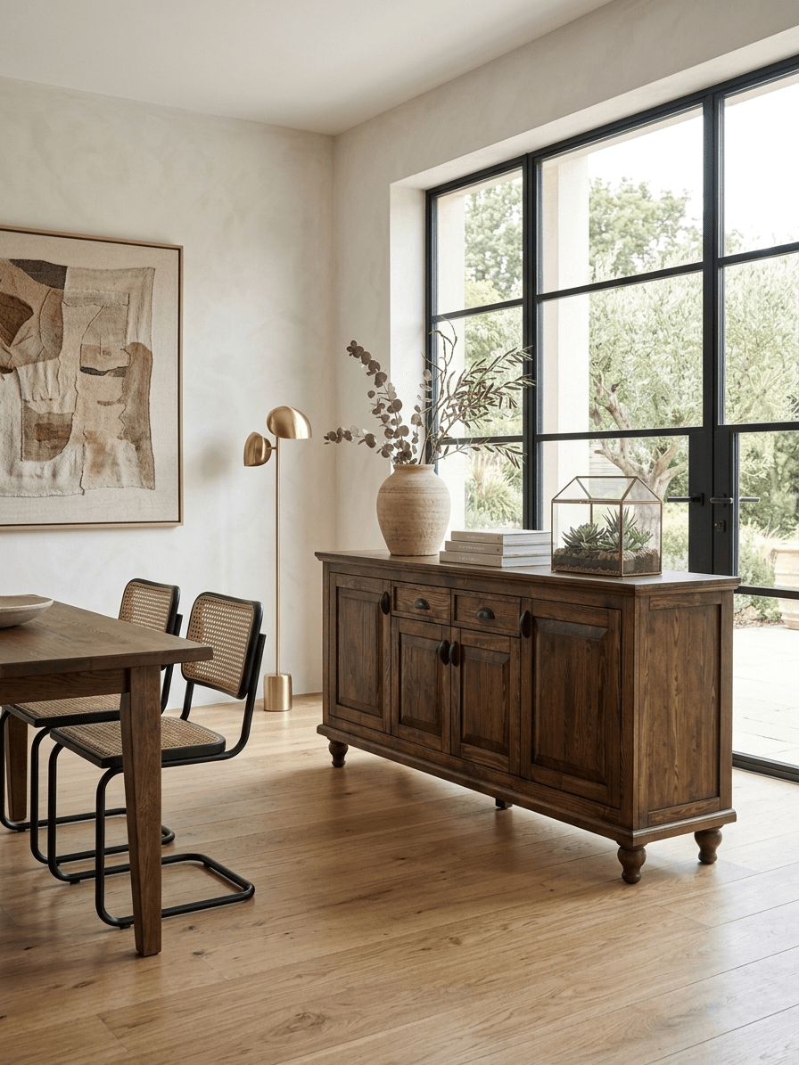 Rustik Tarz Masif Çam Ahşap Konsol (175 cm) - Atelier İstanbul