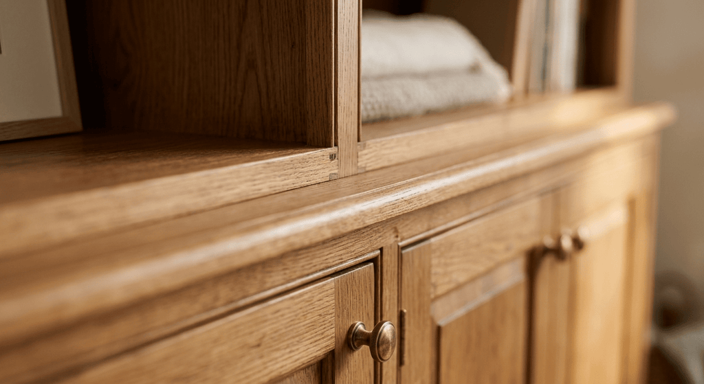 Stockholm Asimetrik Masif Çam Açık Kitaplık - Atelier İstanbul