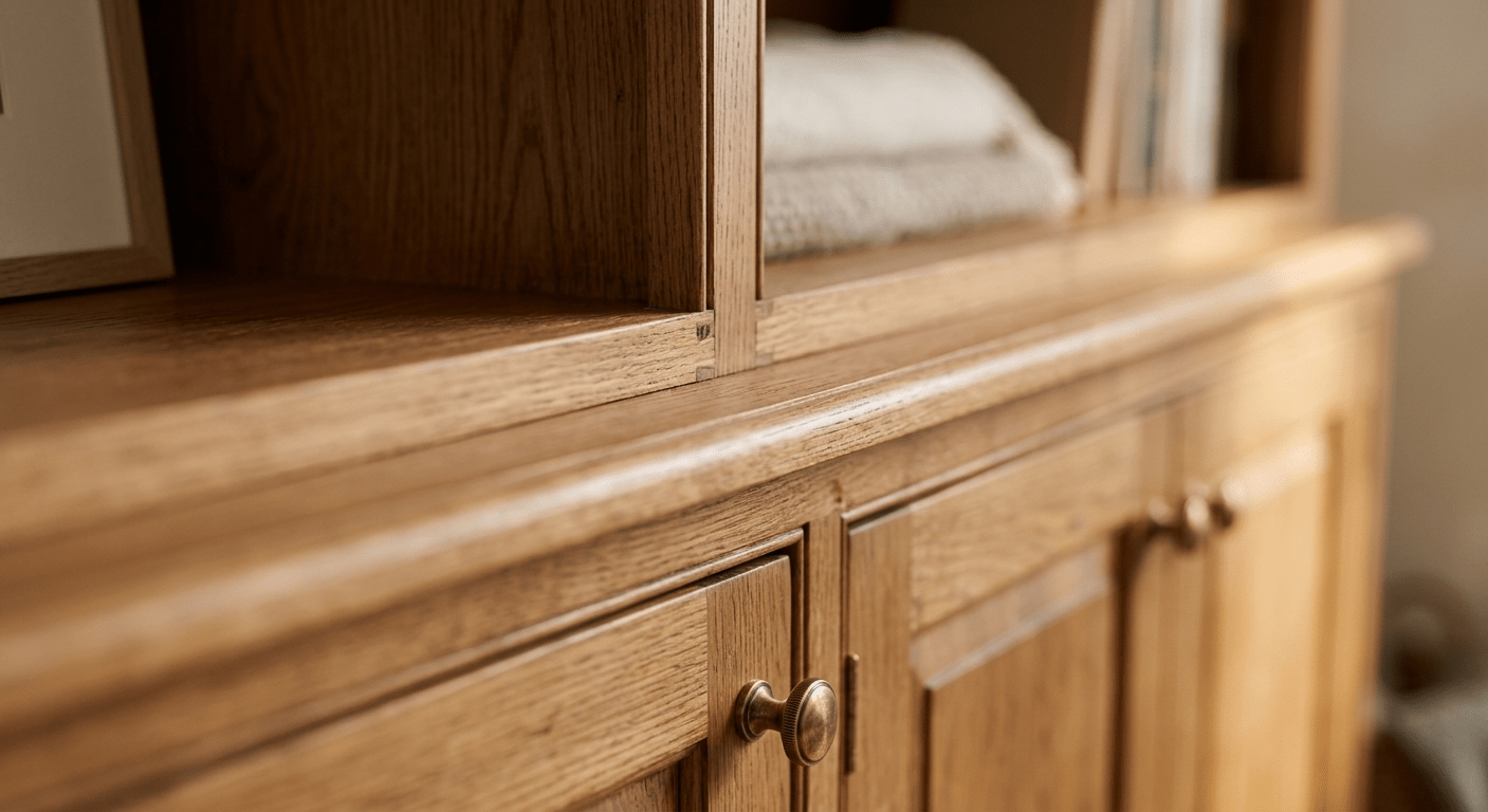 Stockholm Asimetrik Masif Çam Açık Kitaplık - Atelier İstanbul